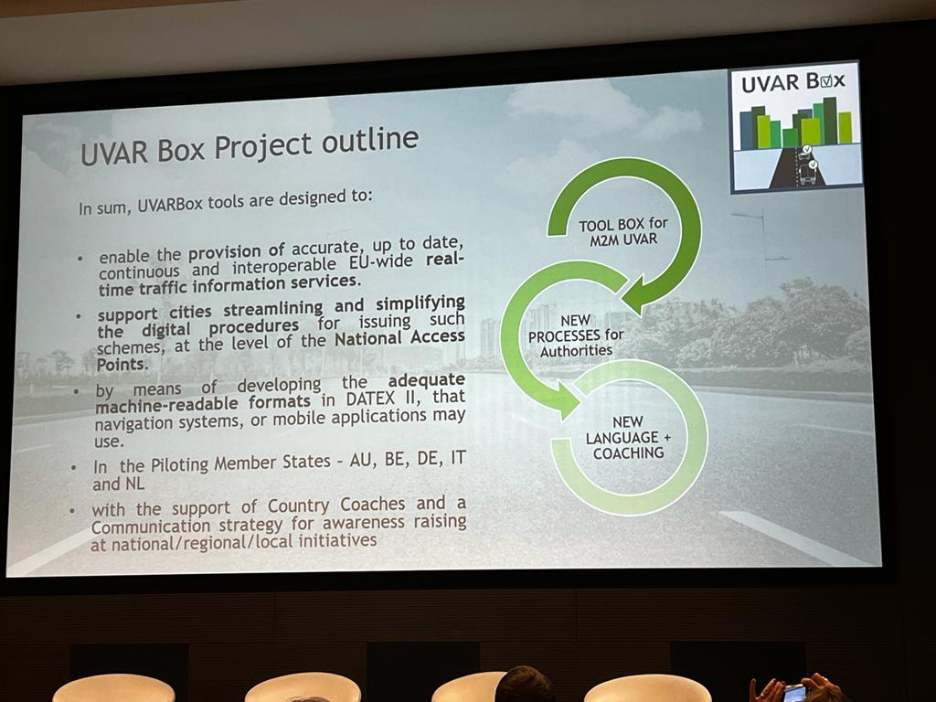 DATEX II UVAR Box Project- Paris 2022