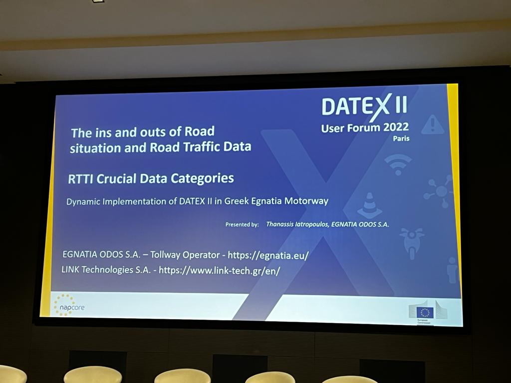 DATEX II RTTI Categories- Paris 2022
