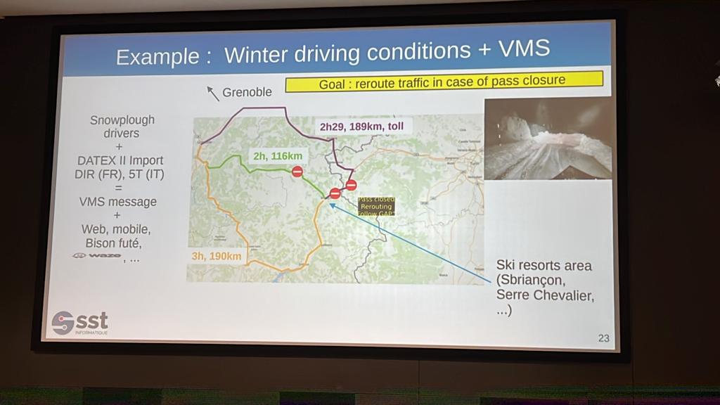 DATEX II Winter Driving Conditions- Paris 2022